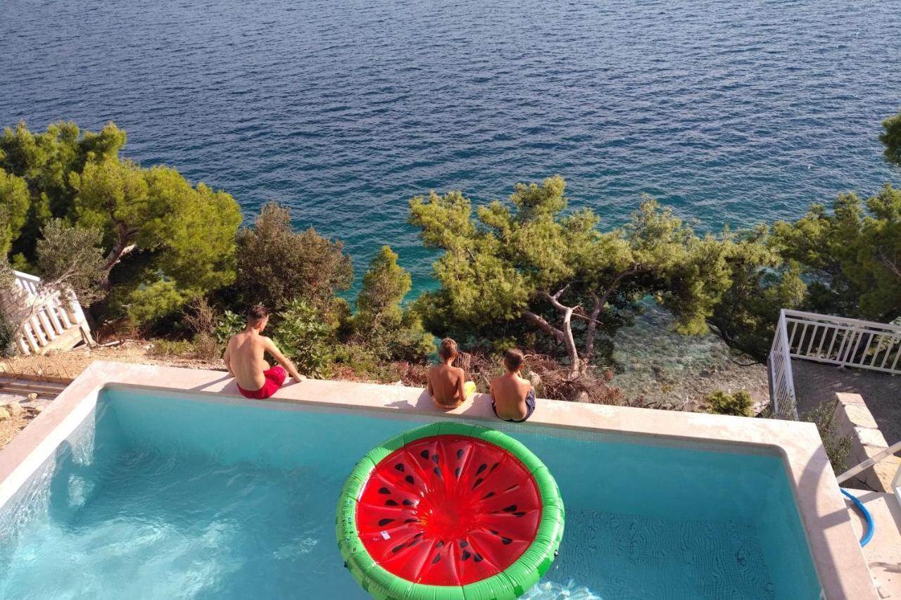 Beachfront Holiday Home - Private Heated Pool Mimice Εξωτερικό φωτογραφία